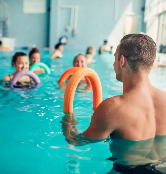 Programmeinweisung Aqua Fitness